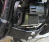 Mount installed on a Fat Bob